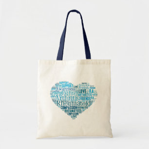 Rheumatoid Arthritis Awareness Tote Bag