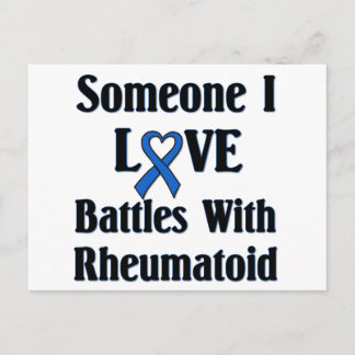 Rheumatoid RA Postcard