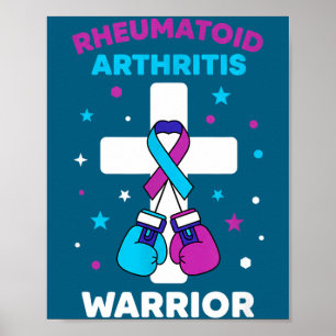 Rheumatoid Warrior Arthritis Awareness Smile Poster