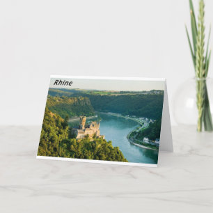 Rhine Germany Angie. Holiday Card