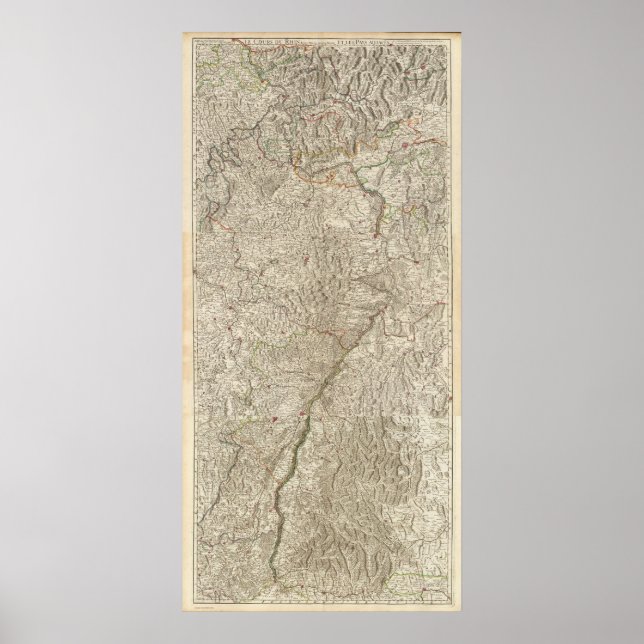 Rhine River Valley, France Poster (Front)