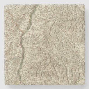 Rhine River Valley, France Stone Coaster
