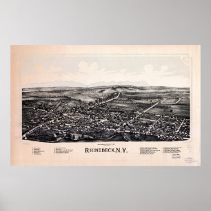 Rhinebeck, New York (1890) Poster