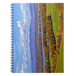 Rhinecliff Bridge in the fall Notebook