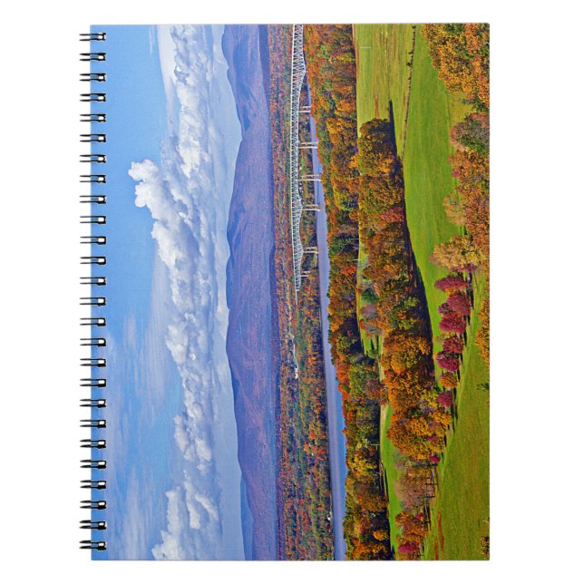 Rhinecliff Bridge in the fall Notebook (Front)