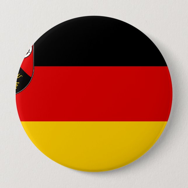Rhineland Palatinate, Germany 10 Cm Round Badge (Front)