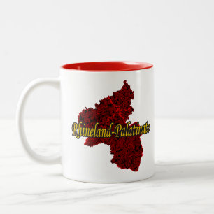 Rhineland-Palatinate Two-Tone Coffee Mug