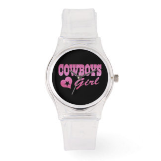 Rhinestone Black Enamel Watch Cowgirls watch 