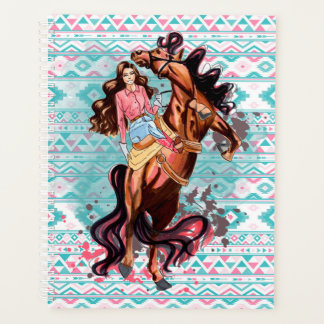 Rhinestone Cowgirl Horse Themed Planner