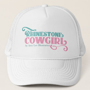 Rhinestone Cowgirl Logo Ball Cap