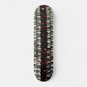 Rhinestone, diamonds, jewellery, gemstone, rubies skateboard