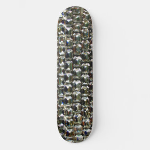 Rhinestone, diamonds, jewellery, gemstone skateboard