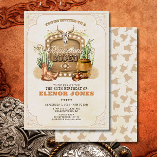 Rhinestone Rodeo Birthday Invitation