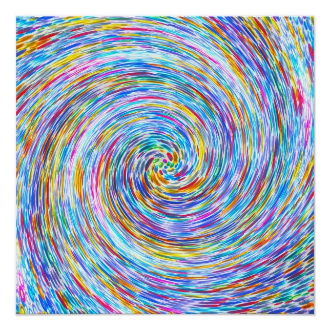 RhineStone Swirl Perfect Poster (Front)