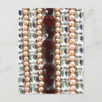 Rhinestones and pearls - vintage jewellery