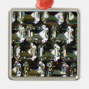 Rhinestones Metal Ornament