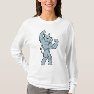 Rhino as Bodybuilder extreme T-Shirt