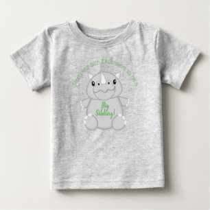 Rhino Baby Shower Safari T-Shirt
