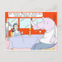 Rhino Blind Date Funny Tees Mugs & Gifts