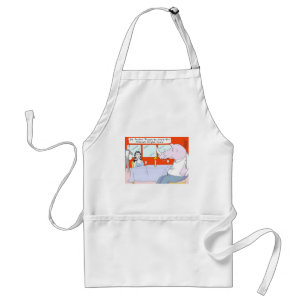 Rhino Blind Date Funny Tees Mugs & Gifts Standard Apron