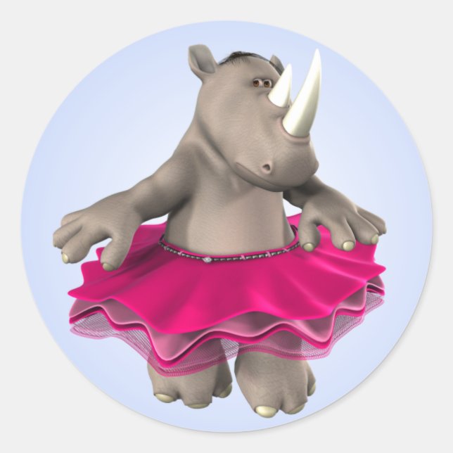 Rhino Blue Sticker (Front)