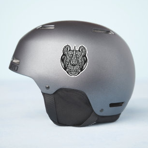 Rhino Face Ornamental design
