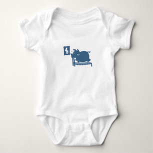 Rhino fitness - Choose background colour Baby Bodysuit