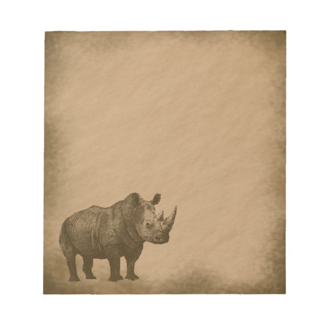 Rhino-grunge Notepad (Front)