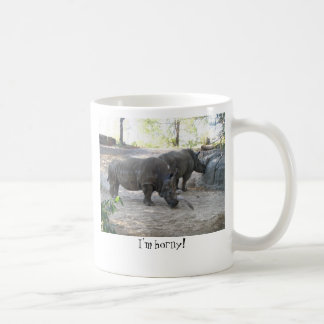 RHINO, I'm horny! Coffee Mug