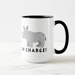 Rhino in Charge! Mug
