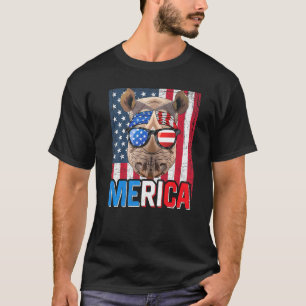 Rhino Merica 4th Of July American Patriotic Rhinoc T-Shirt