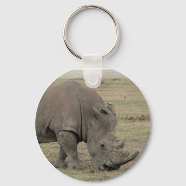 rhino nose key ring (Front)
