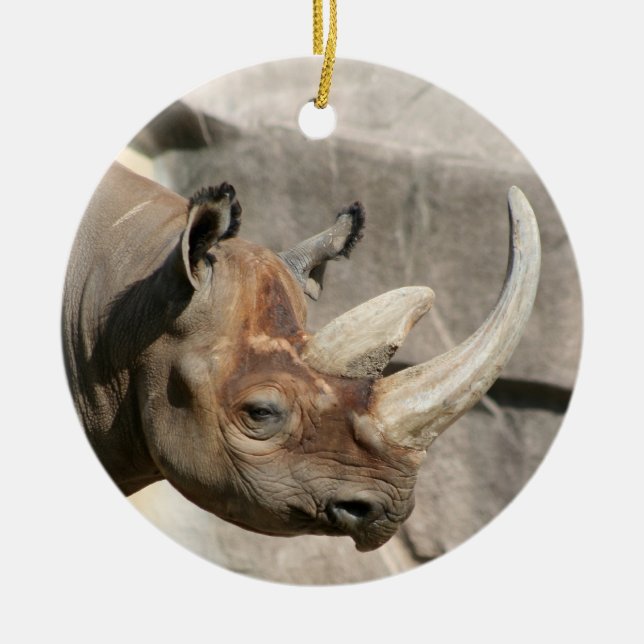Rhino Ornament (Front)