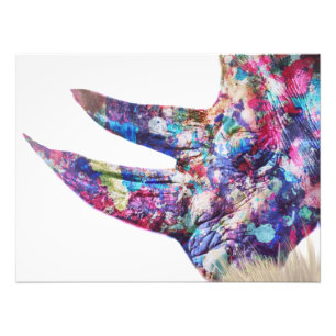Rhino Photo Print