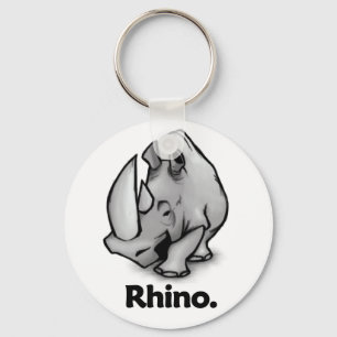 Rhino Rhino. Key Ring
