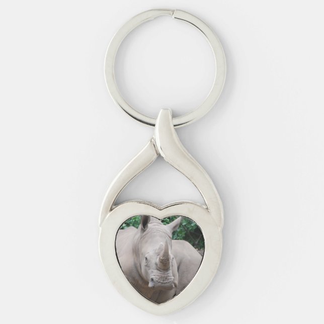 Rhino Romp Key Ring (Front)