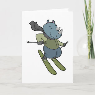 Rhino Skier Ski Card