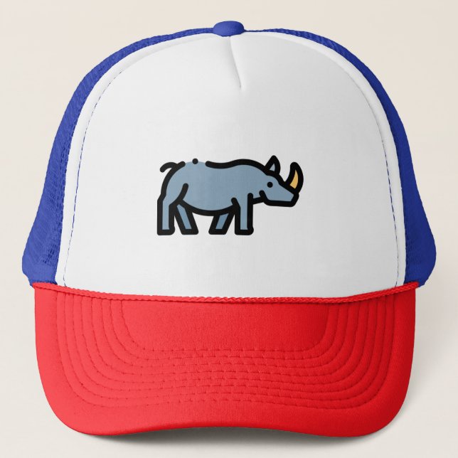 Rhino Trucker Hat (Front)