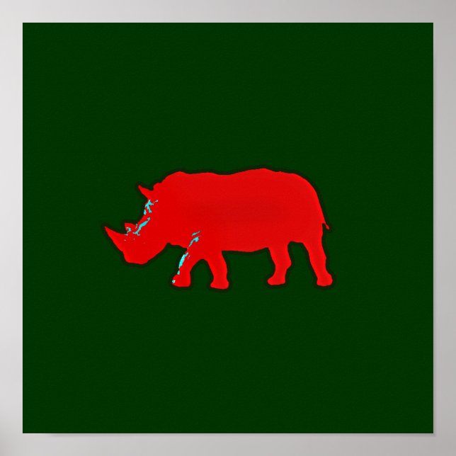 rhinocero graphic prints (Front)