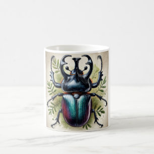 Rhinoceros Beetle 310824IREF209 - Watercolor Coffee Mug