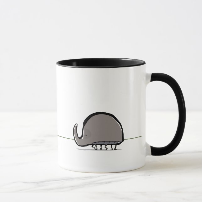 rhinoceros beetle mug (Right)
