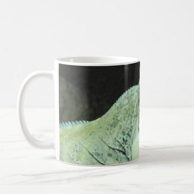Rhinoceros Iguana Coffee Mug (Left)