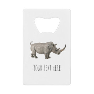 Rhinoceros Illustration Rhino Custom Message