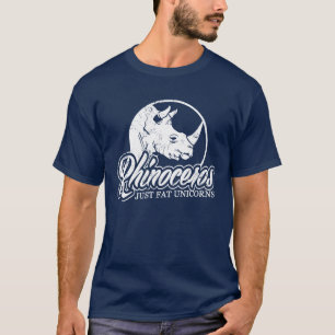 Rhinoceros Just Fat Unicorns T-Shirt