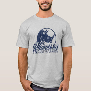 Rhinoceros Just Fat Unicorns T-Shirt