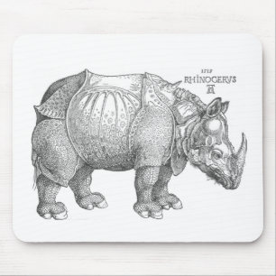 Rhinoceros Mouse Pad