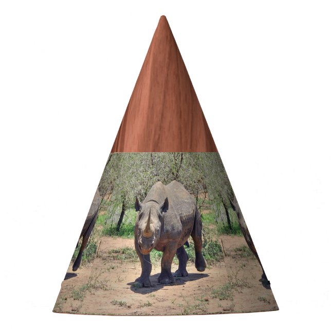 rhinoceros party hat (Front)