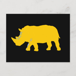 Rhinoceros Postcard
