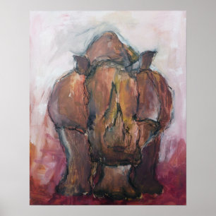 Rhinoceros. Poster