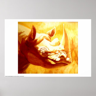 Rhinoceros Poster